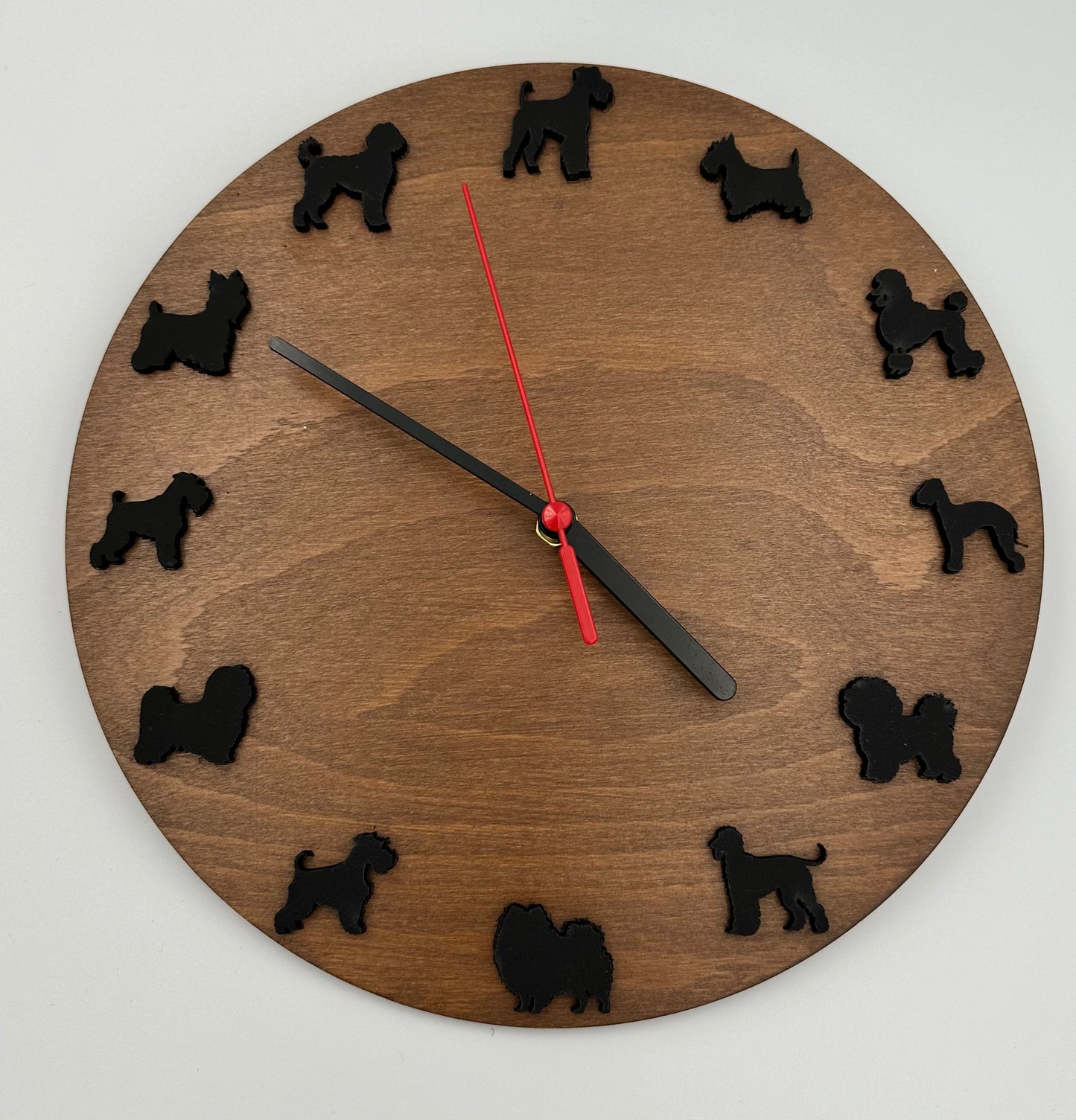 Dog Breed Wall Clock – A Timeless Tribute to Your Furry Friend