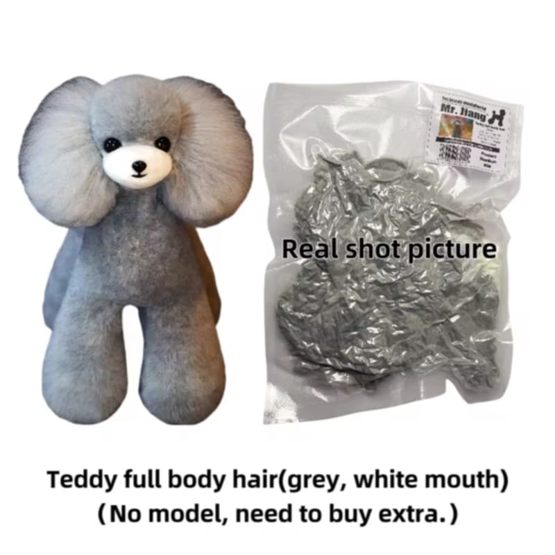 Mr Jiang Teddy Asian Fusion Model Dog Wig Hair (Wig only)