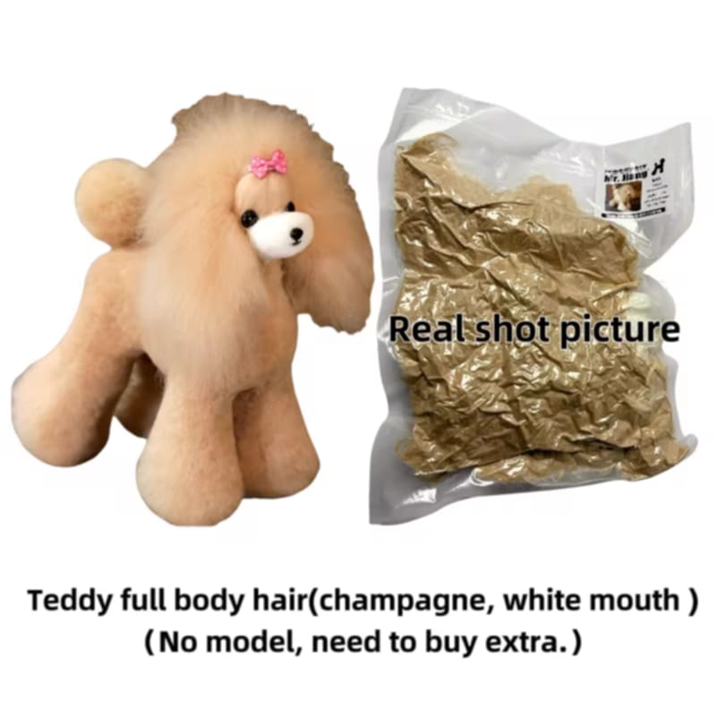 Mr Jiang Teddy Asian Fusion Model Dog Wig Hair (Wig only)
