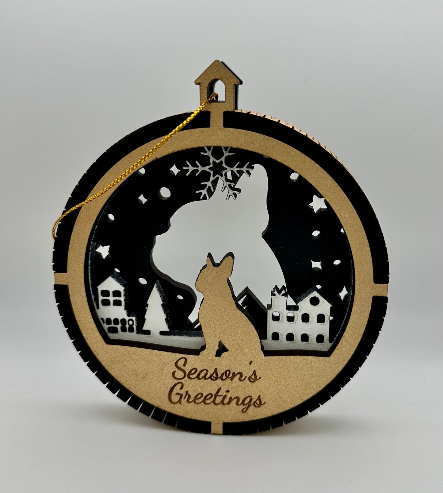 Personalized Dog Breed Christmas Tree Decorations – Unique Holiday Keepsakes