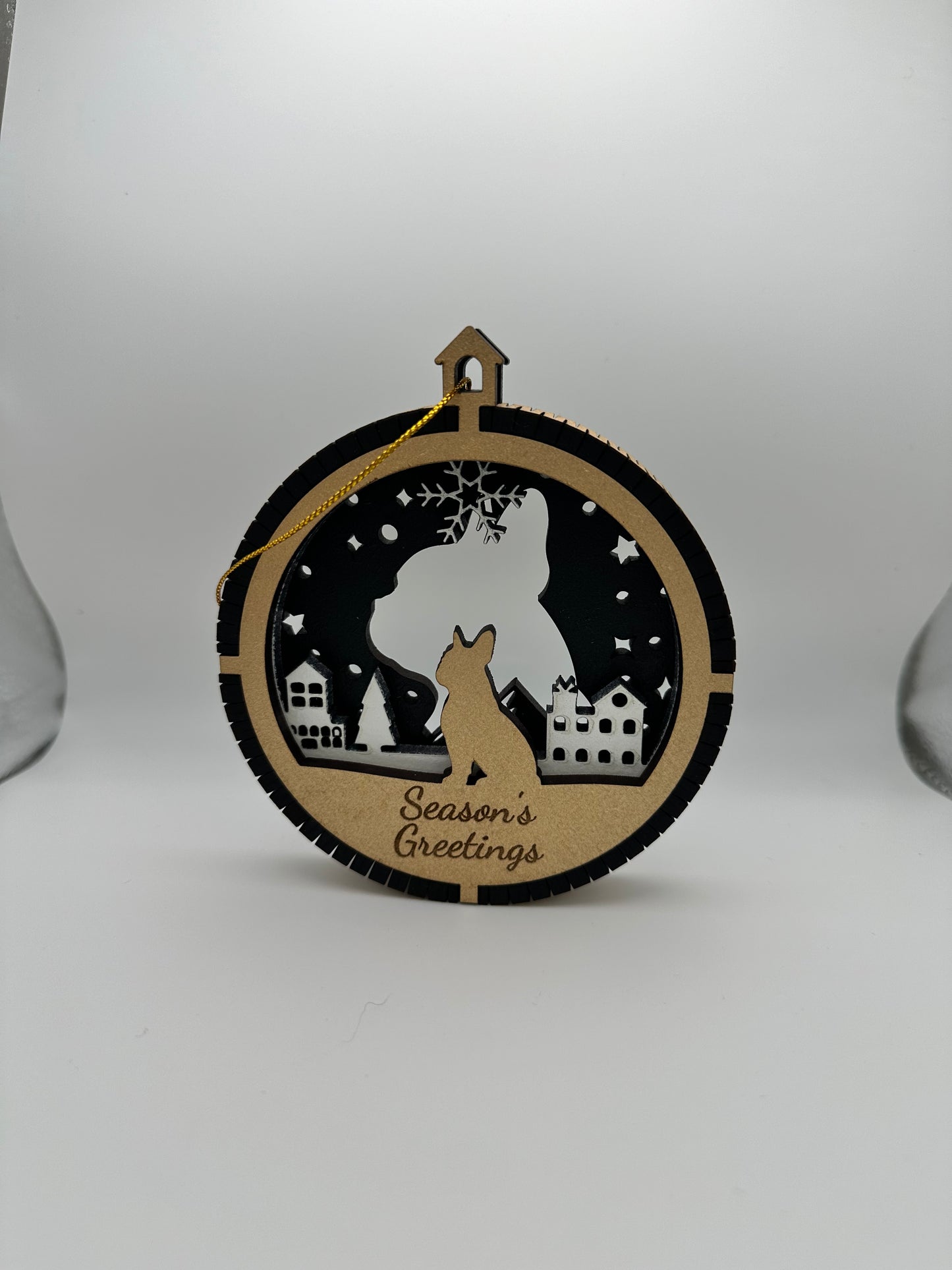 Personalized Dog Breed Christmas Tree Decorations – Unique Holiday Keepsakes