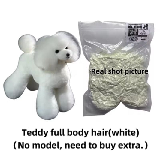 Mr Jiang Teddy Asian Fusion Model Dog Wig Hair (Wig only)