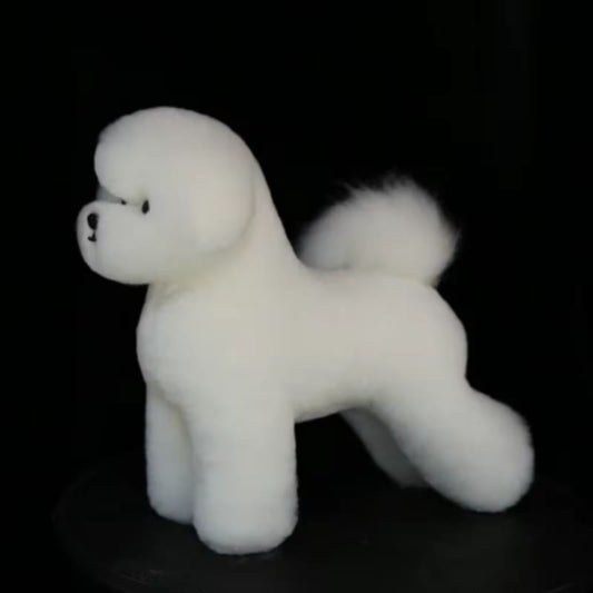 Mr Jiang Bichon Frise Full-Body Model Dog Wig (Wig only)