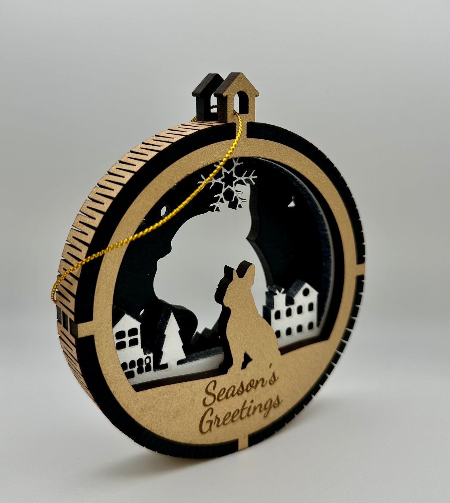 Personalized Dog Breed Christmas Tree Decorations – Unique Holiday Keepsakes