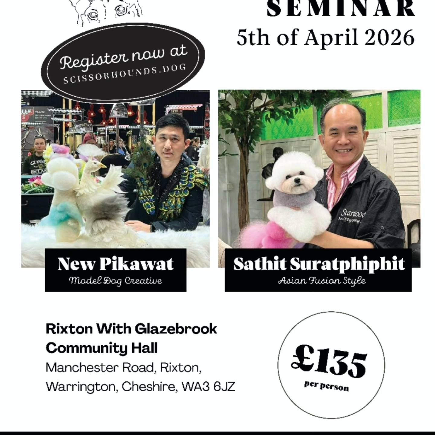 Asian Fusion Grooming Seminar with Sathit & New