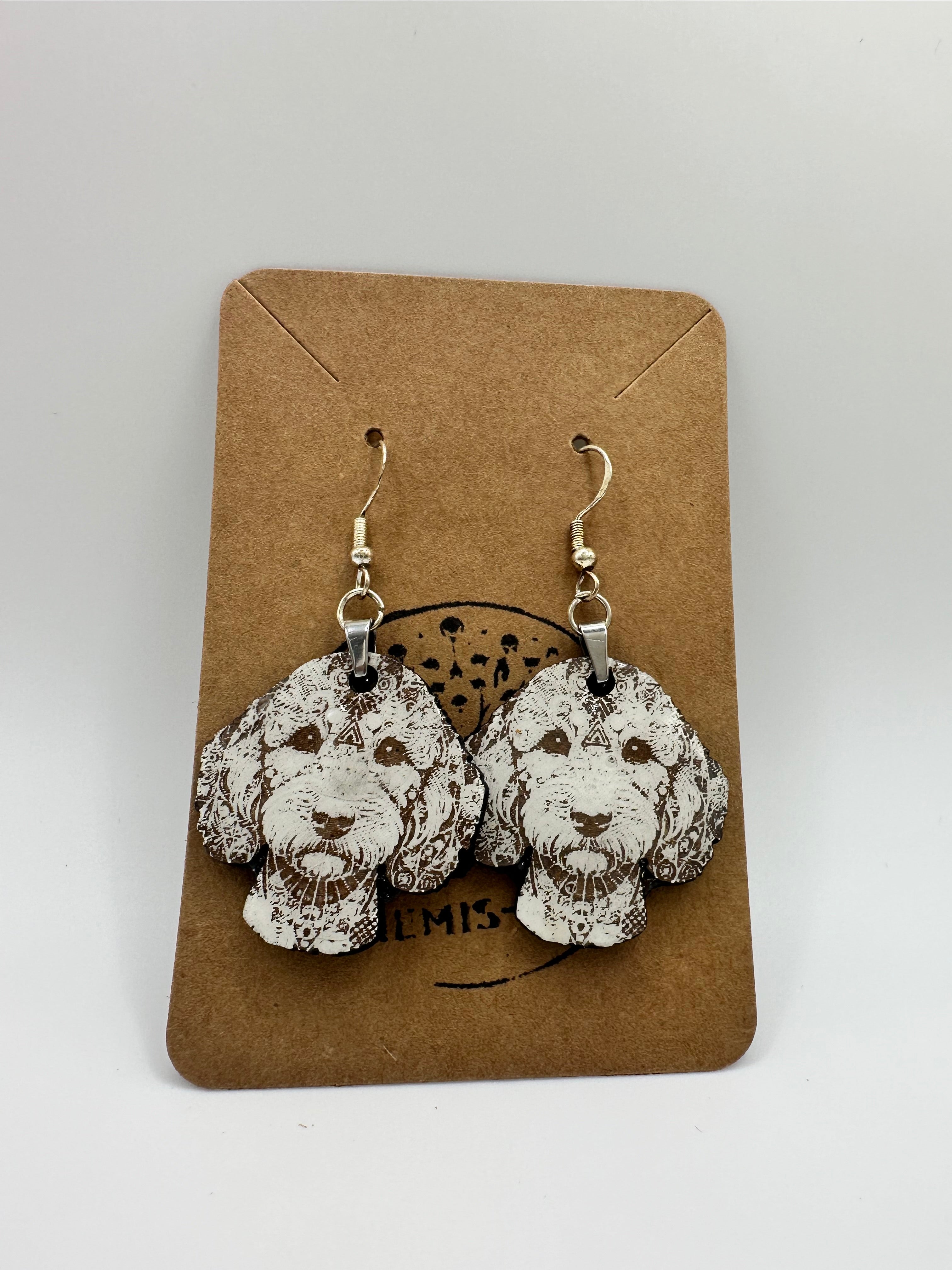 Cockapoo earrings best sale