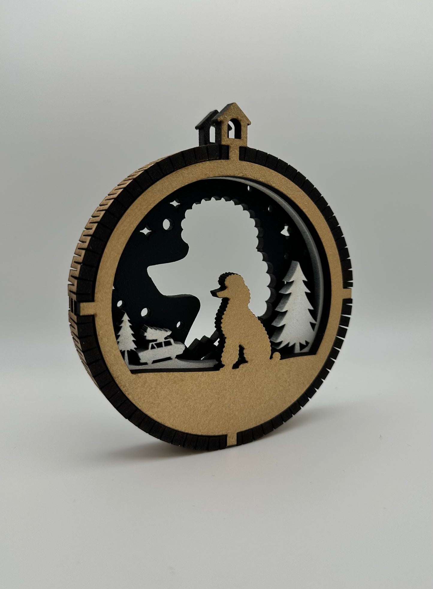 Personalized Dog Breed Christmas Tree Decorations – Unique Holiday Keepsakes