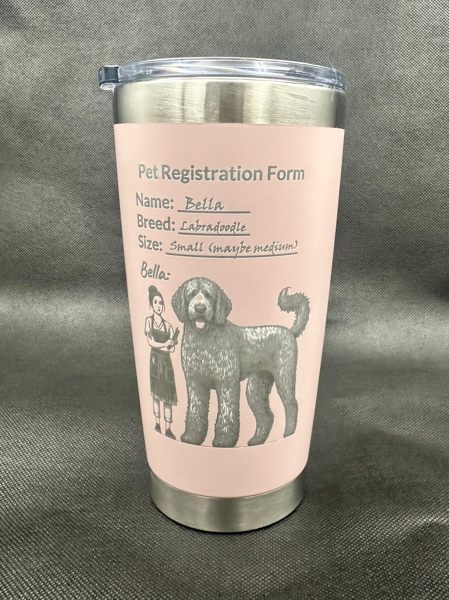 Humorous Dog Groomer’s Thermal Cups