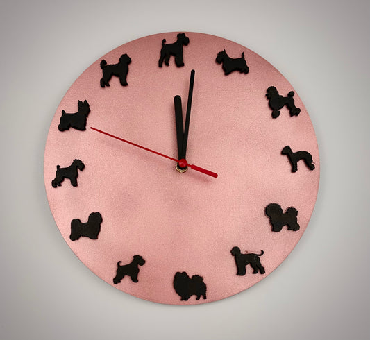 Dog Breed Wall Clock – A Timeless Tribute to Your Furry Friend