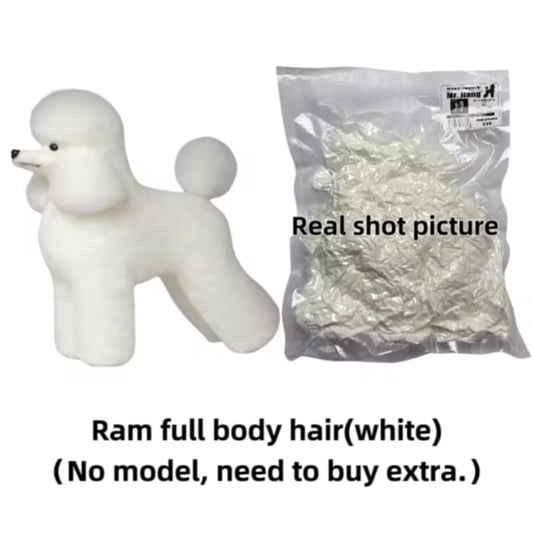 Mr Jiang Ram Poodle Model Dog Wig Hair (Wig only, does not include model)